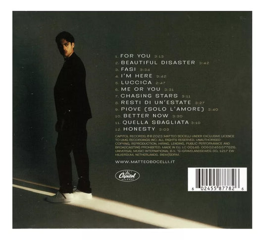 Matteo Bocelli Matteo Hijo Andrea Bocelli Disco Cd