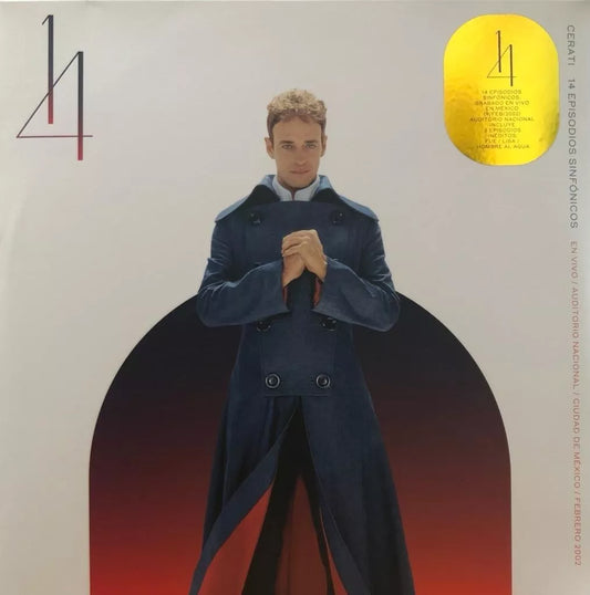 Gustavo Cerati 14 Episodios Sinfonicos Vivo 2002 2 Lp Vinyl