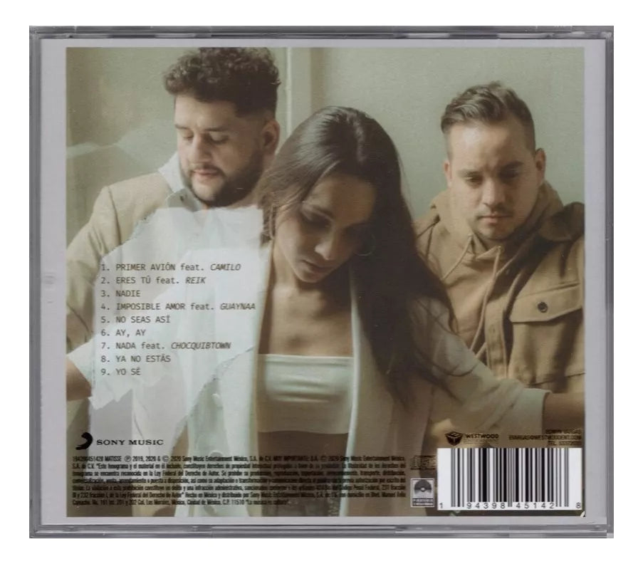 Matisse - Tres - Disco Cd