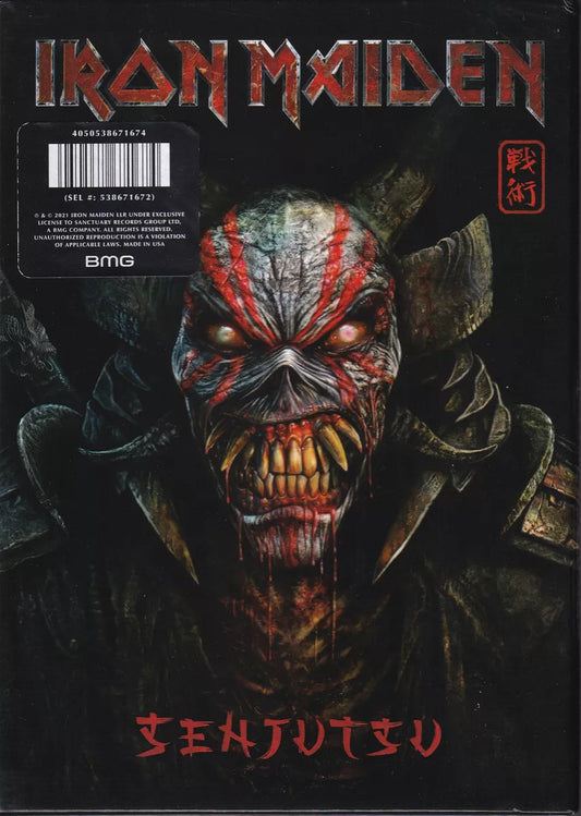 Iron Maiden Senjutsu Edicion Especial Book 2 Cd