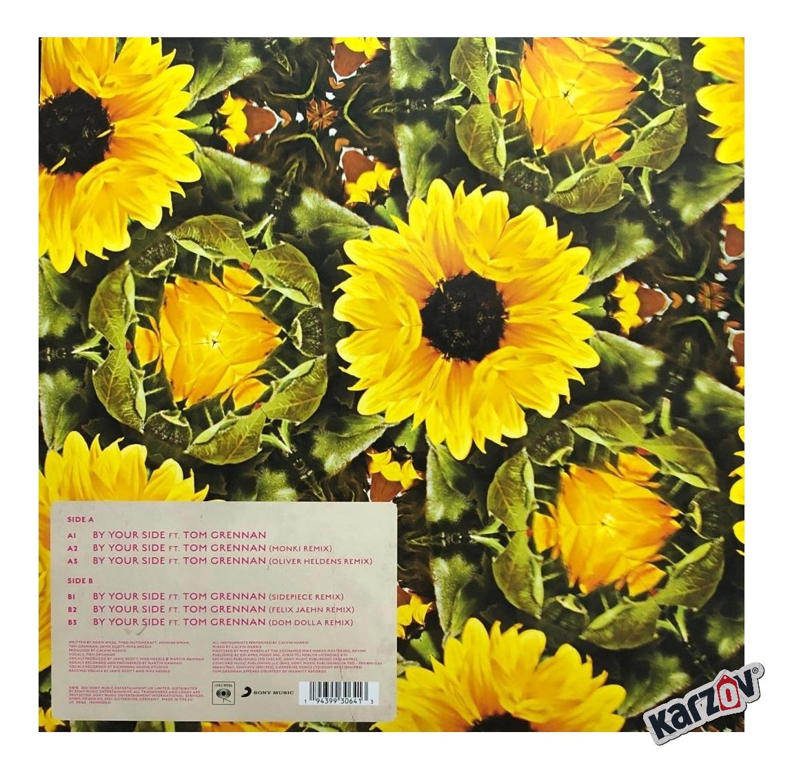 Calvin Harris By Your Side Tom Grennan Picture Lp Vinyl