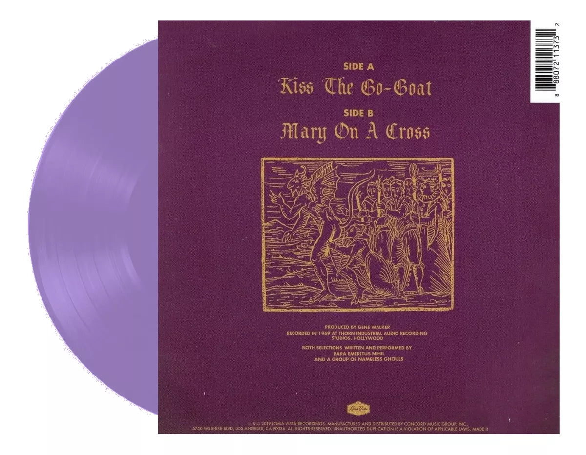 Ghost Seven Inches Of Satanic Panic Purple 7 Lp Vinyl