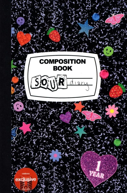 Olivia Rodrigo Sour 1 Year Anniversary Targte Cd + Diario