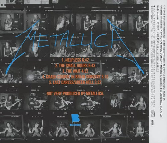 Metallica The $5.98 Ep Garage Days Re Revisited Disco Cd