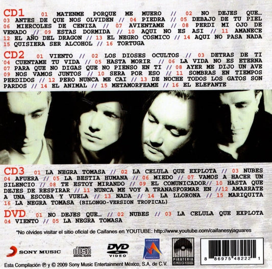 Lo Esencial De Caifanes - 3 Cd's + Dvd