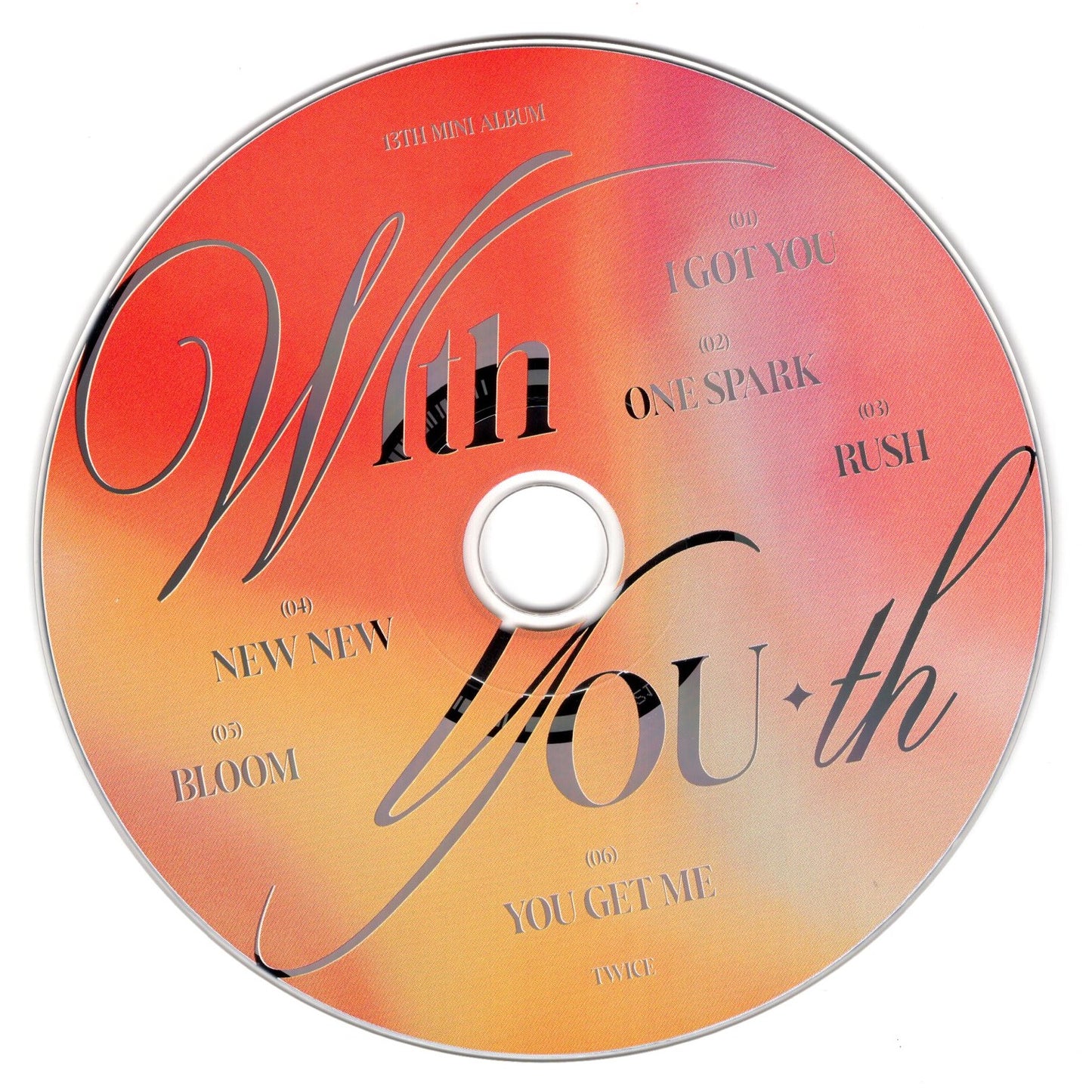 Twice With You-th 13th Mini Album Disco Cd Version Blast