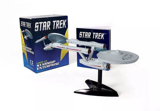 Nave Starship Enterprise Con Luz Running Press Star Trek