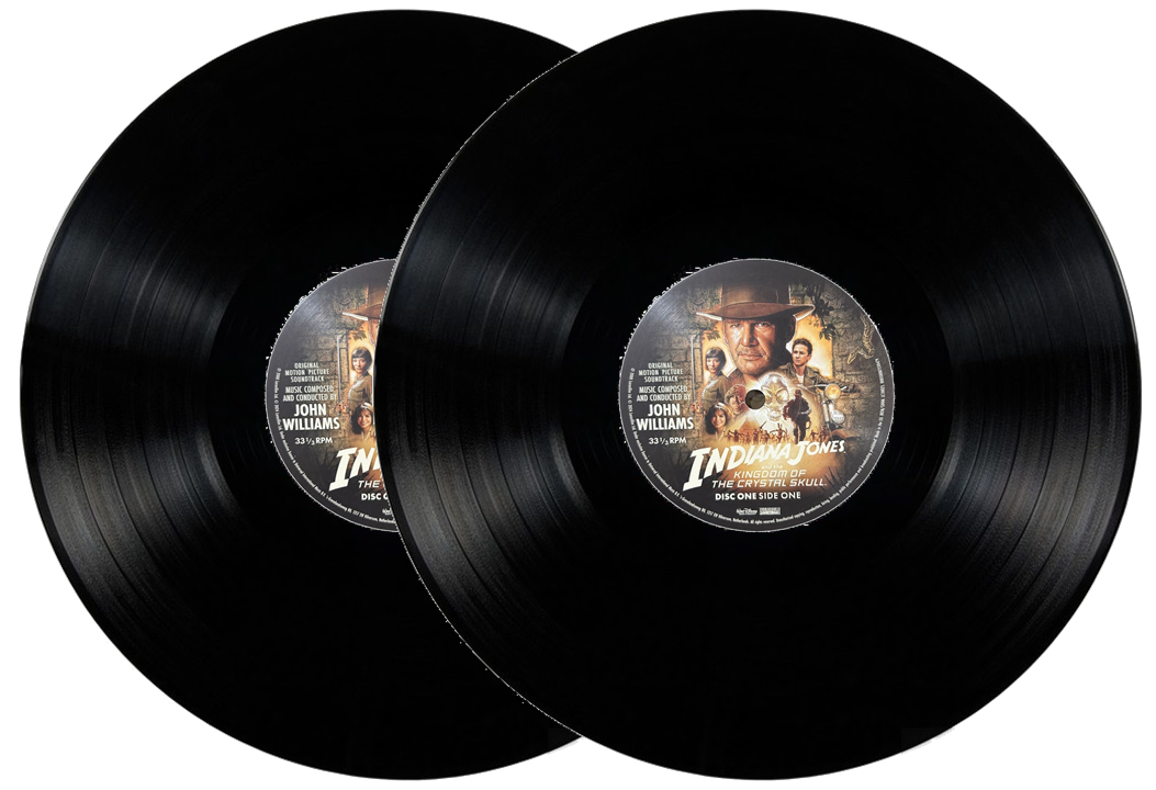 John Williams Indiana Jones And The Kingdom 2 Lp Vinyl