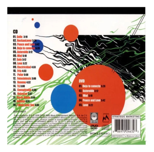 Zoe Hits 01 - 06 Disco Cd + Dvd