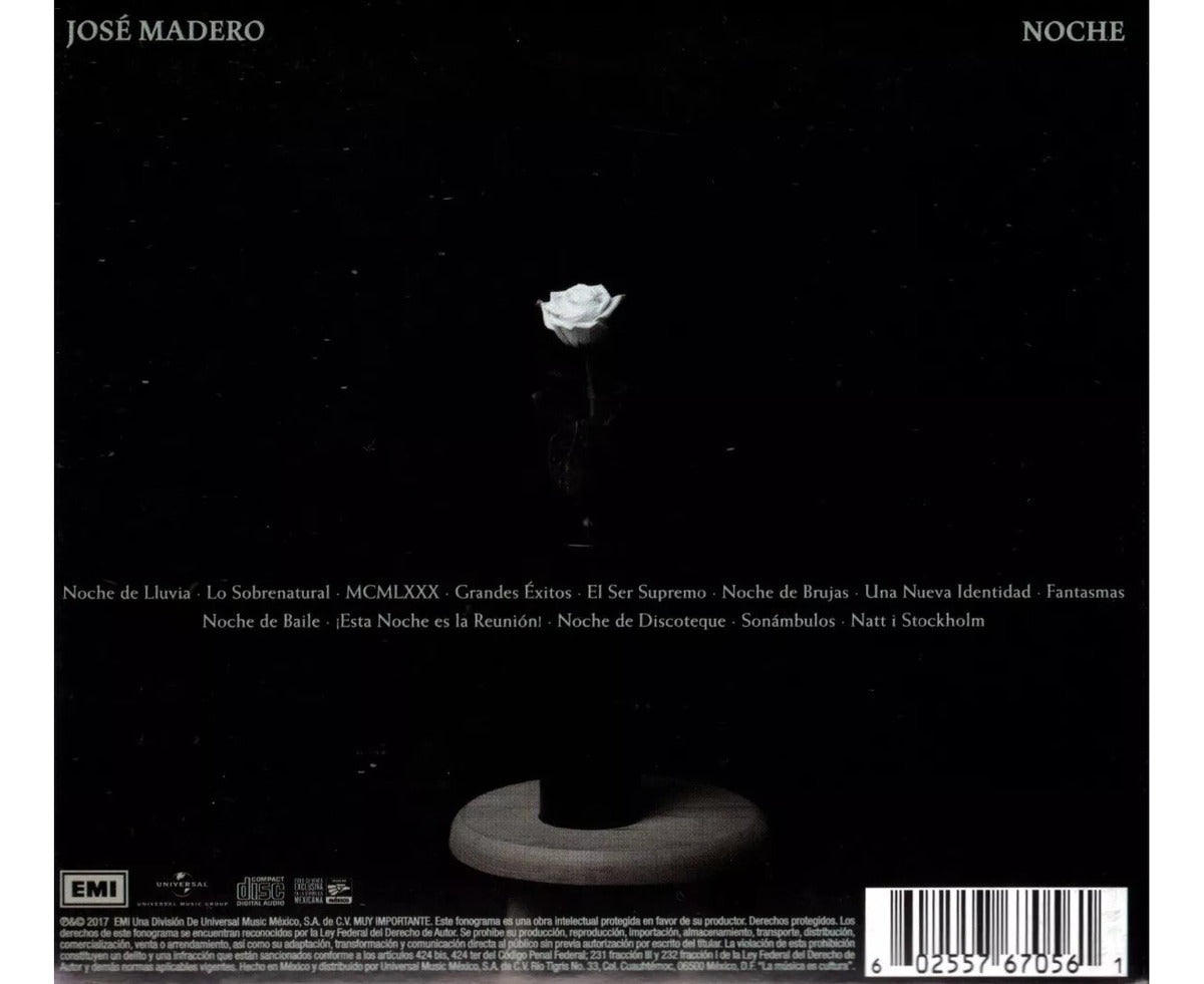 José Madero Noche Disco CD
