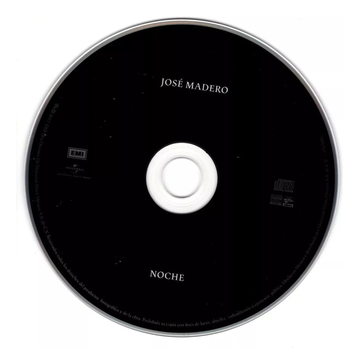 José Madero Noche Disco CD