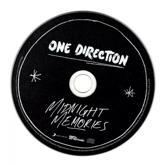 One Direction - Midnight Memories / Maxi Single - Disco Cd