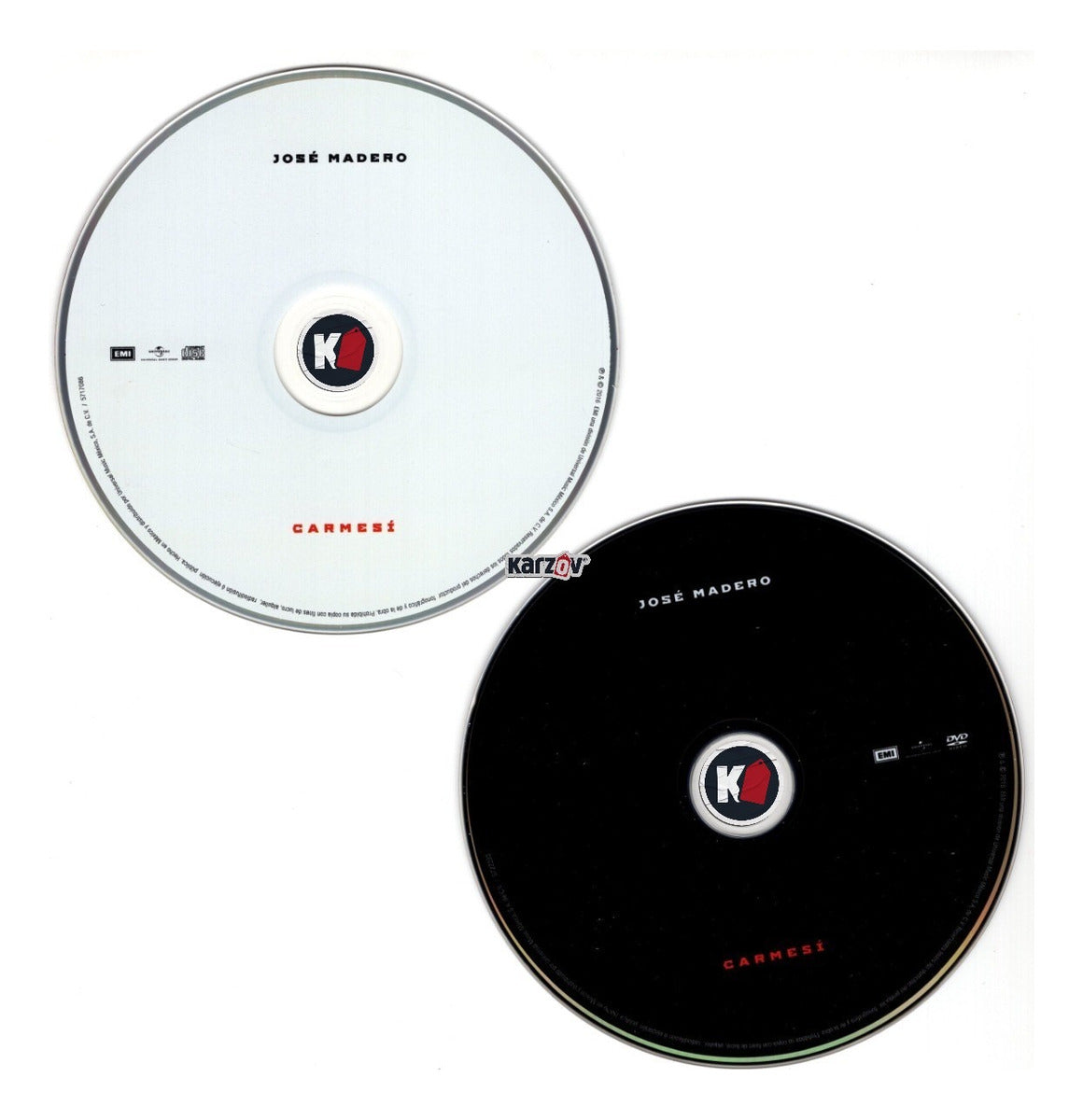José Madero - Carmesí / Deluxe - Cd + Dvd