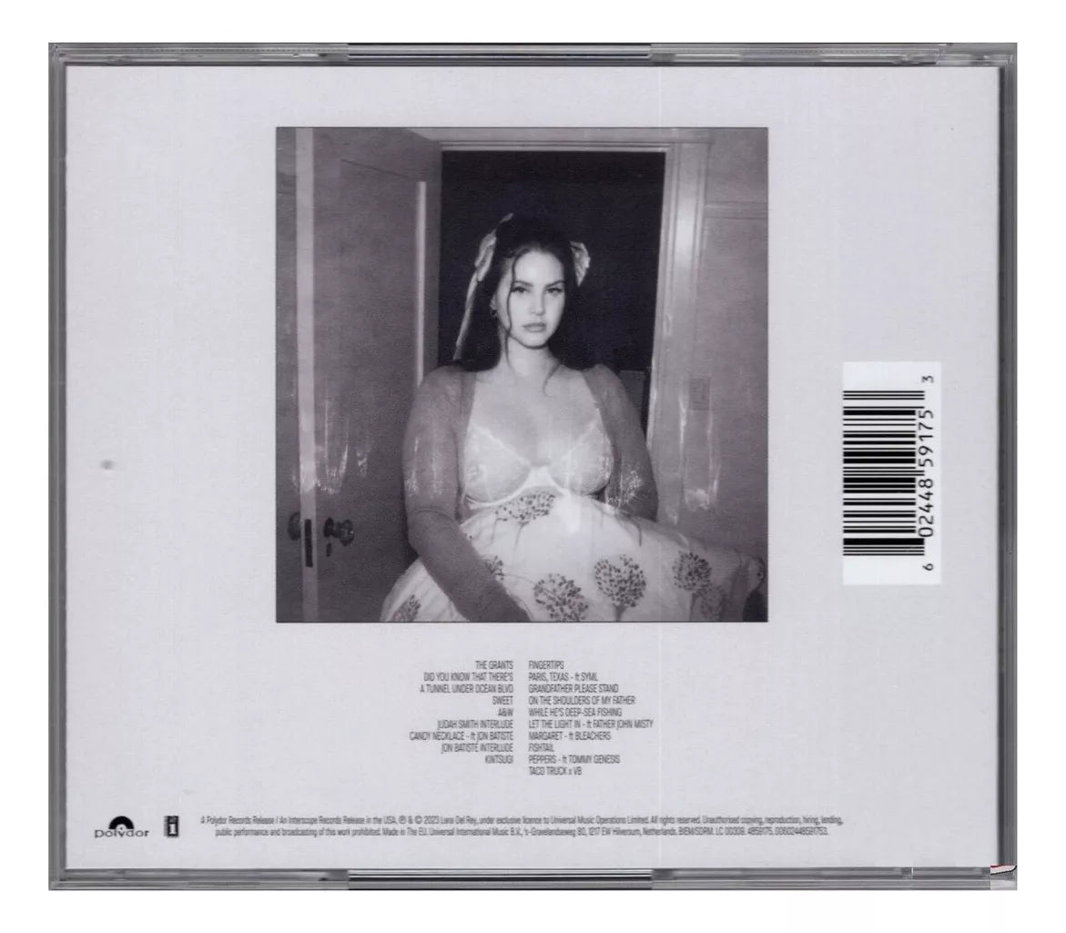 Lana Del Rey Did Know That There Tunnel Under Ocean Disco Cd