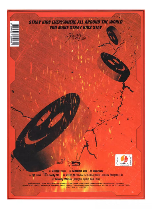 Stray Kids Oddinary Mini Album Original Rojo