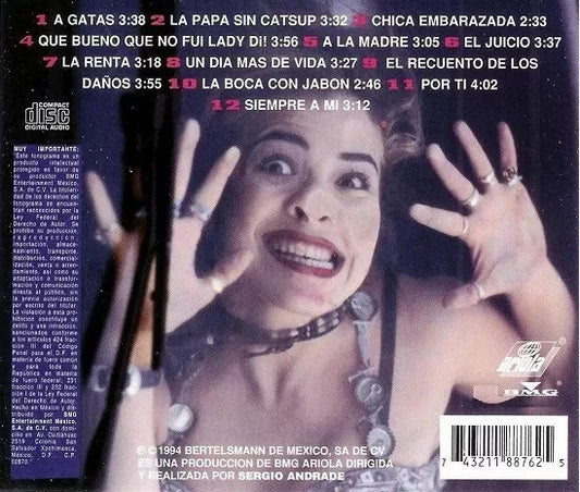 Mas Turbada Que Nunca - Gloria Trevi - Disco Cd - Nuevo