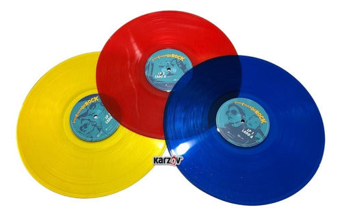 Llena Tu Cabeza De Rock / Crystal Colores 3 Lp Vinyl + Dvd