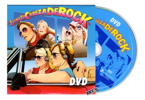 Llena Tu Cabeza De Rock / Crystal Colores 3 Lp Vinyl + Dvd