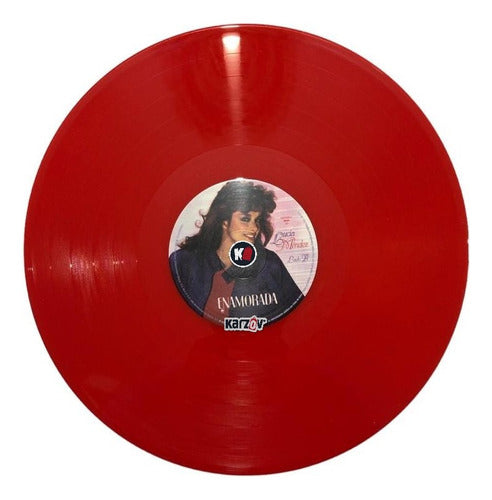 Lucía Méndez / Enamorada / Red Rojo Lp Vinyl