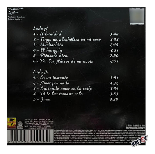 El Haragan Y Compañia Rock Que Se Comparte Lp Vinyl