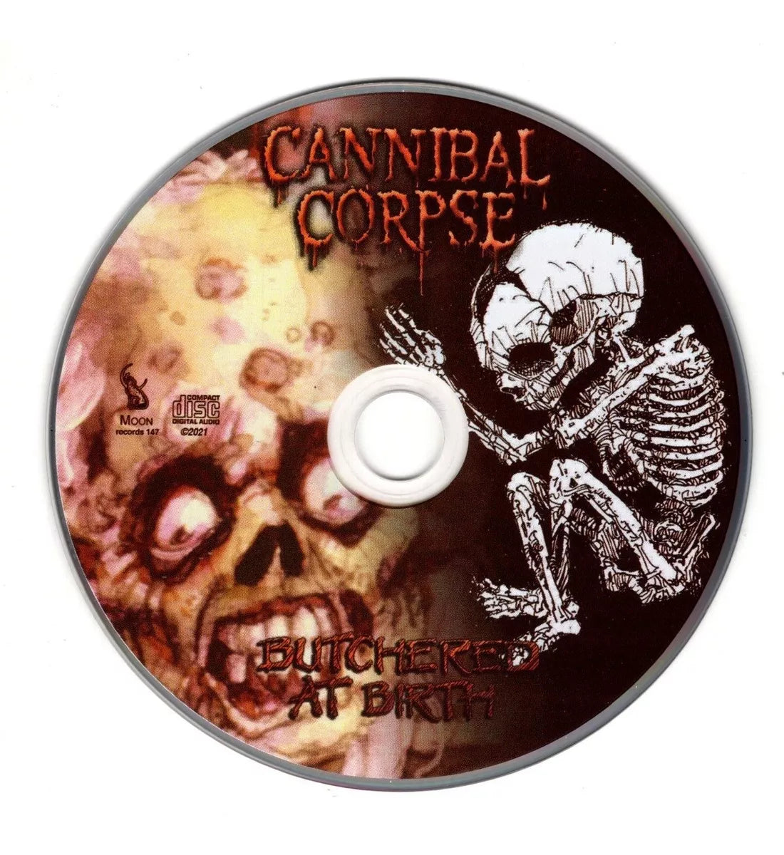 Cannibal Corpse Butchered At Birth Disco Cd