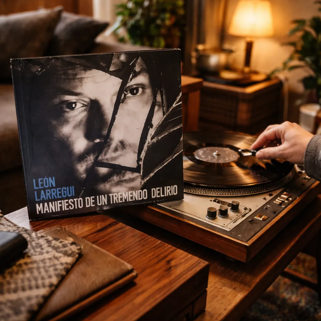 Leon Larregui Manifiesto De Un Tremendo Delirio Lp Vinyl