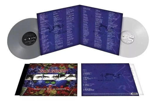 Jaguares Cronicas De Un Laberinto Gris & Blanco 2 Lp Vinyl