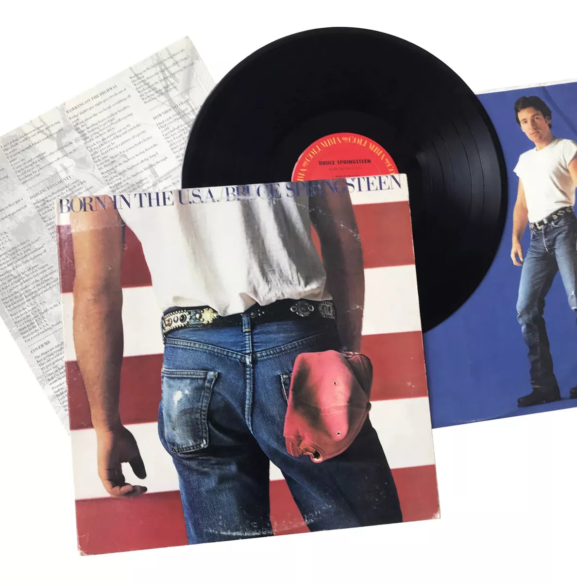 Bruce Springsteen Born In The Usa Lp Acetato Vinyl