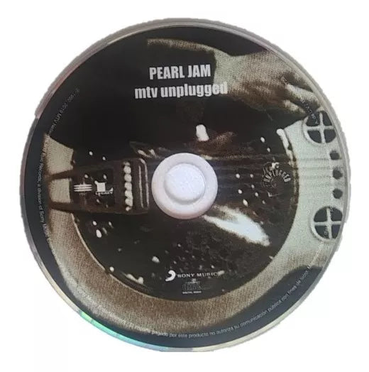 Pearl Jam Mtv Unplugged Disco Cd