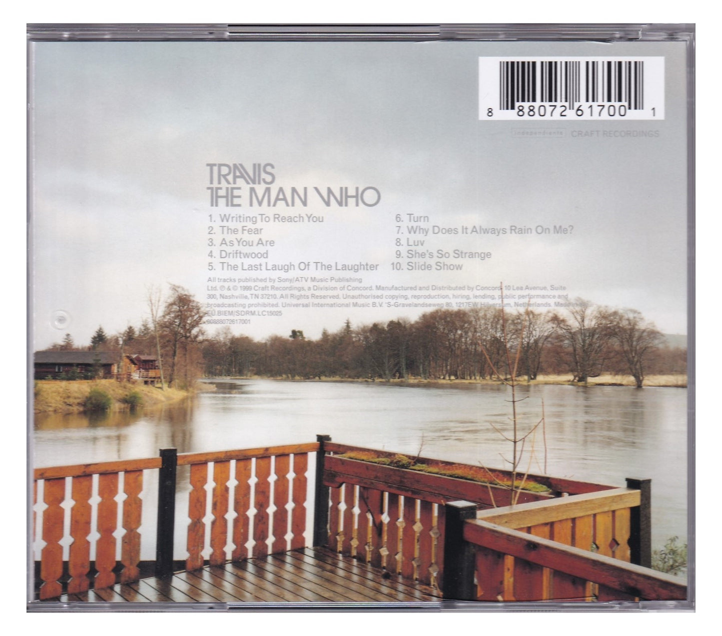 Travis The Man Who Disco Cd