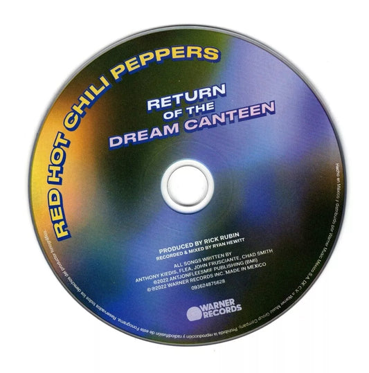 Red Hot Chili Peppers Return Of The Dream Canteen / Cd Disco