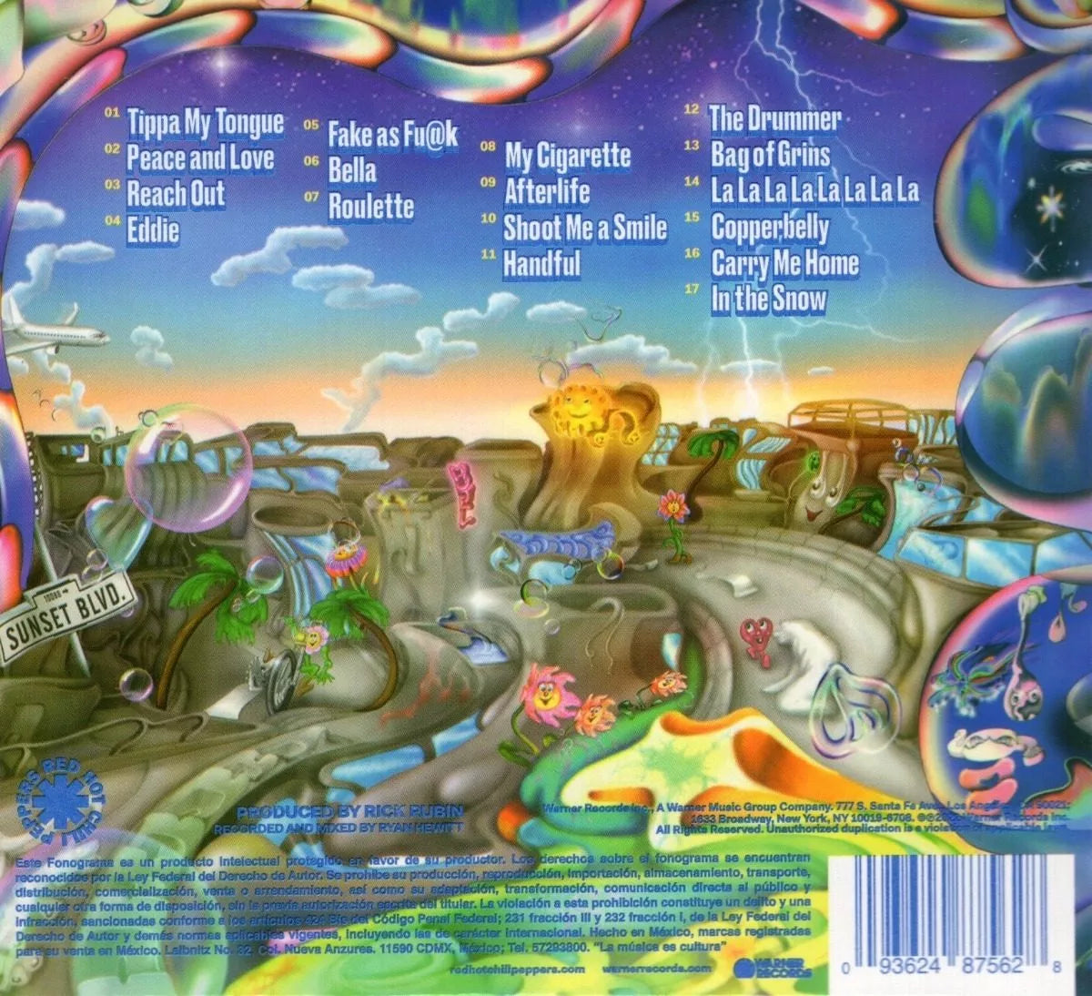 Red Hot Chili Peppers Return Of The Dream Canteen / Cd Disco