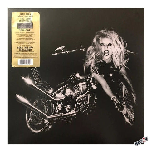 Lady Gaga - Born This Way / Tenth Anniversary - 3 Lp Vinyl