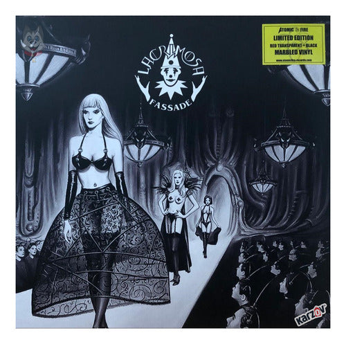 Lacrimosa - Fassade - Importado Splatter Red 2 Lp Vinyl