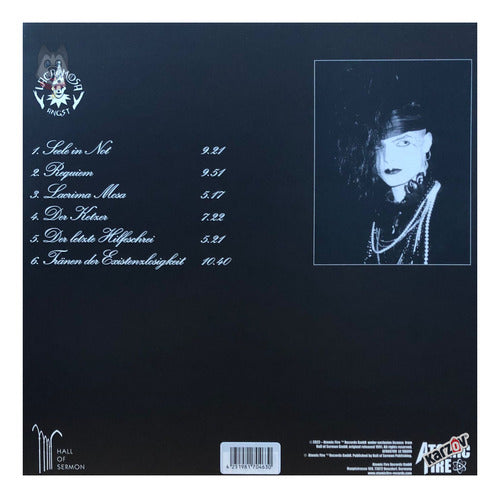 Lacrimosa - Angst - Importado Verde/Green Lp Vinyl