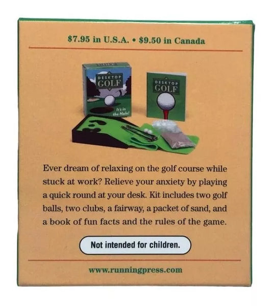 Mini Golf De Escritorio Running Press