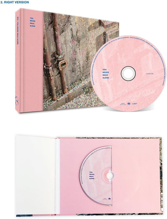 Bts - You Never Walk Alone - Disco Cd + Photobook