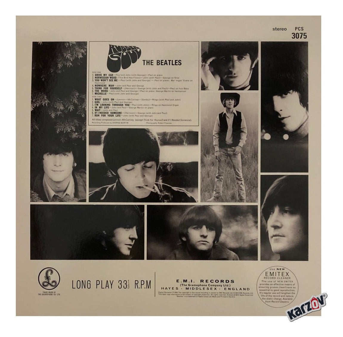 Rubber Soul - The Beatles - Lp Vinyl - Nuevo (14 Canciones)