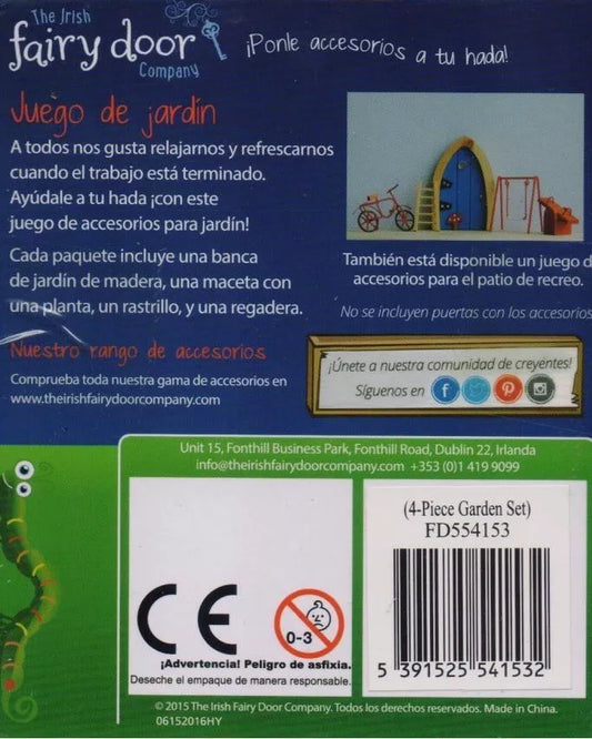 Juego De Recreo Y Jardin The Irish Fairy Door Puerta Hadas
