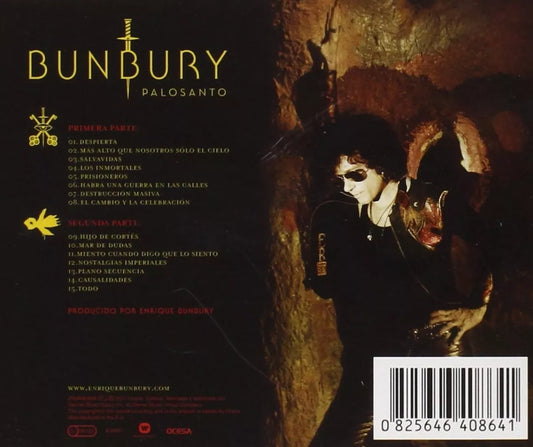 Palosanto - Enrique Bunbury Disco Cd