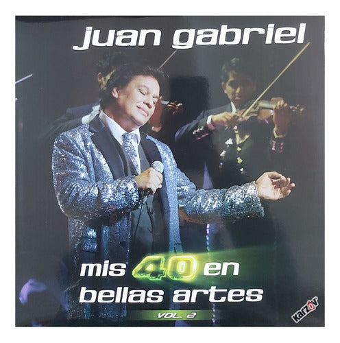 Juan Gabriel Mis 40 En Bellas Artes Vol. 2 Color 2 Lp Vinyl