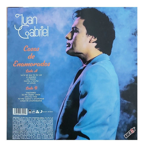 Juan Gabriel Cosas De Enamorados Verde/Green Lp Vinyl