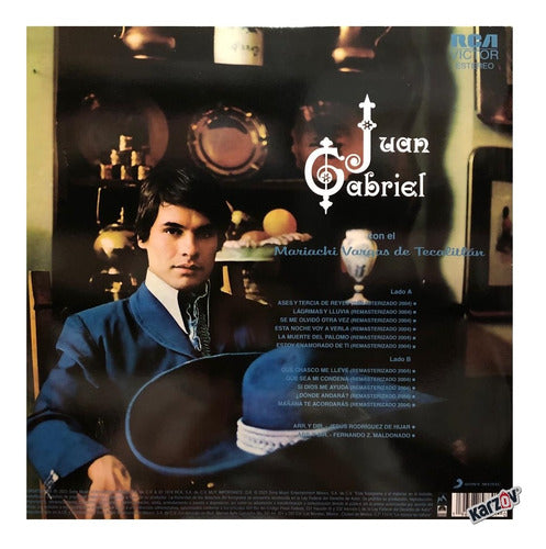 Juan Gabriel Con El Mariachi Vargas De Tecalitlán Lp Vinyl