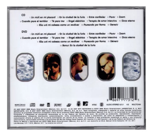 Soda Stereo Mtv Unplugged Comfort Y Musica Para Volar Disco Cd