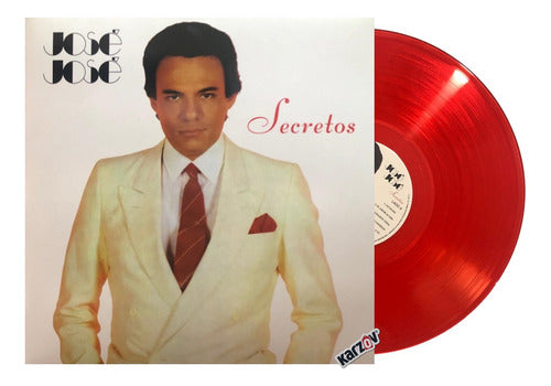 José José - Secretos - Red/Rojo Lp Vinyl