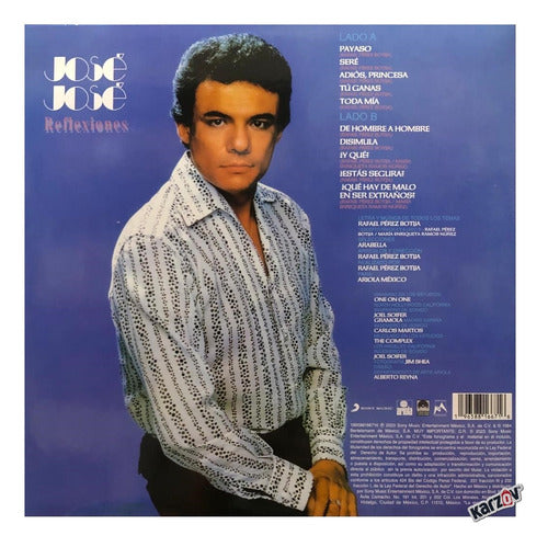 José José - Reflexiones - Lp Vinyl