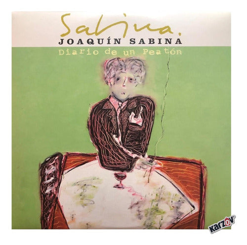 Joaquín Sabina Diario De Un Peatón Crystal & Green & Orange 3 Lp Vinyl