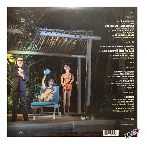 Juan Gabriel Los Dúo 3 2 Lp Vinyl