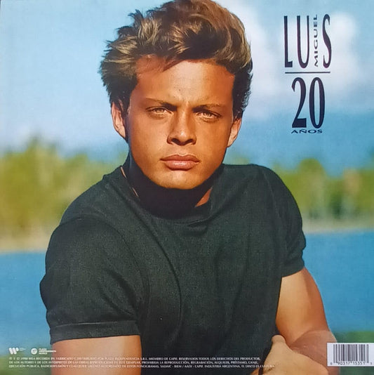 Luis Miguel 20 Años Lp Vinyl