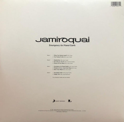 Jamiroquai - Emergency On Planet Earth - Clear Lp Vinyl